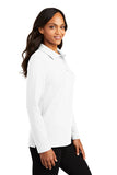 SS080 -  Ladies Port Authority® Silk Touch™ Long Sleeve Polo - L500LS