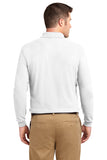 SS081 -  Adult Port Authority® Silk Touch™ Long Sleeve Polo - K500LS