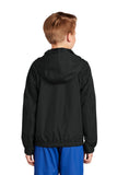 SS045- Youth Sport-Tek® Hooded Raglan Jacket - YST73