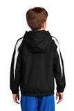 SS043 - Youth Sport-Tek® Fleece-Lined Colorblock Jacket - YST81