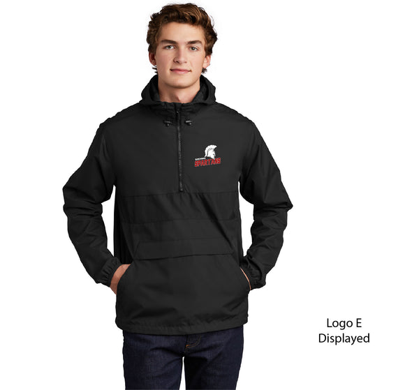 SS042 - Adult Sport-Tek® Zipped Pocket Anorak-JST65