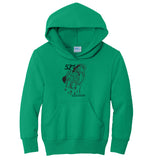 CR006 -  Youth Hooded Sweatshirt- PC90YH