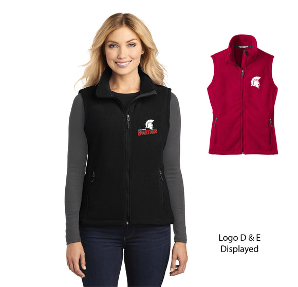SS048 - Ladies Fleece Vest- L219