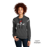 SS054 - Ladies New Era ® Heritage Blend Varsity Hoodie- LNEA108