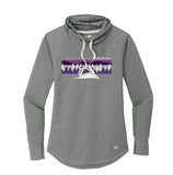 LD011 - New Era ® Ladies Sueded Cotton Blend Cowl Tee- LNEA123