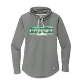 LD011 - New Era ® Ladies Sueded Cotton Blend Cowl Tee- LNEA123