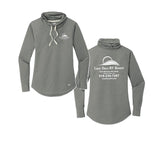 LD011 - New Era ® Ladies Sueded Cotton Blend Cowl Tee- LNEA123