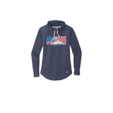 LD011 - New Era ® Ladies Sueded Cotton Blend Cowl Tee- LNEA123