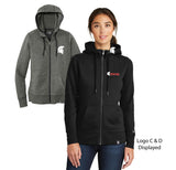 SS035 -Ladies New Era® French Terry Full-Zip Hoodie - LNEA502