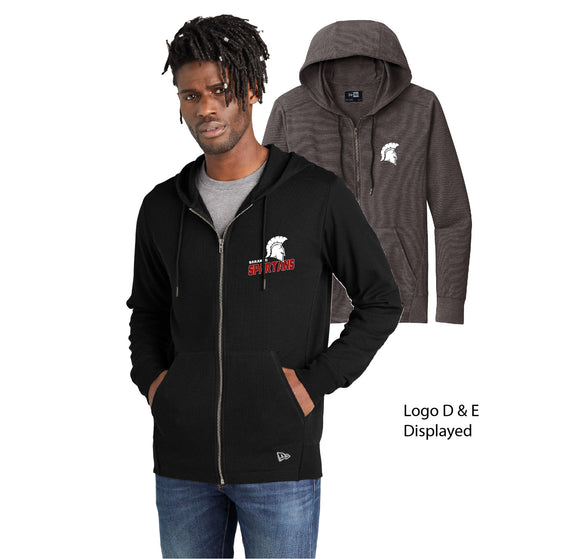 SS061 - Adult New Era® Thermal Full-Zip Hoodie - NEA141