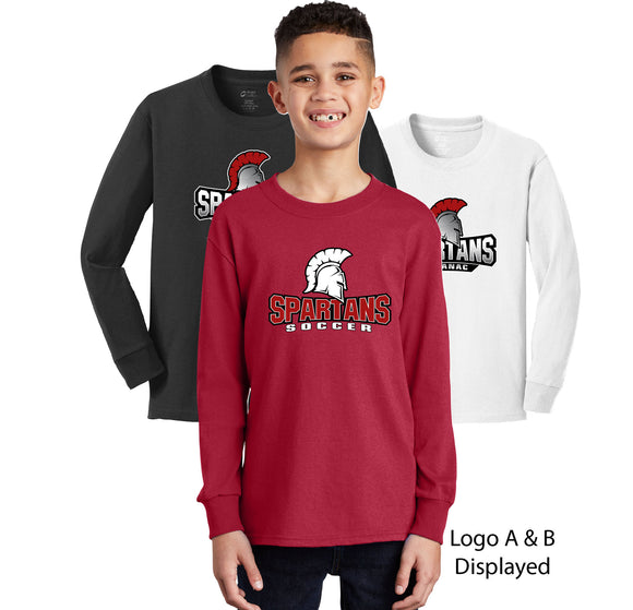 SS012 - Youth Long Sleeve T-Shirt - PC54YLS