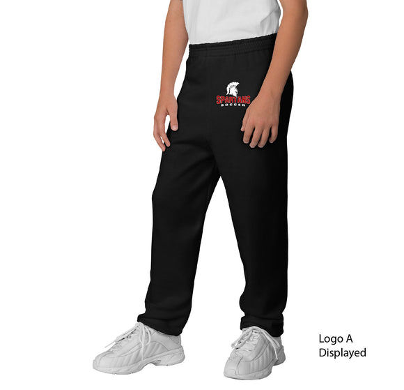 SS071 -Youth Essential Fleece Sweatpant with Pockets- PC90YP