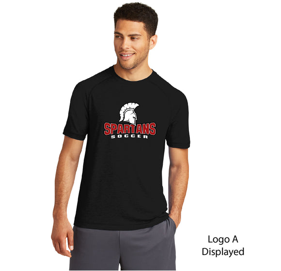 SS006 - Adult Sport-Tek ® PosiCharge ® Tri-Blend Wicking Raglan Tee - ST400