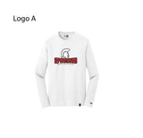 SS058 - Adult New Era® Heritage Blend Long Sleeve Crew Tee - NEA102