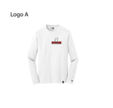 SS058 - Adult New Era® Heritage Blend Long Sleeve Crew Tee - NEA102