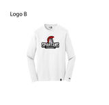 SS058 - Adult New Era® Heritage Blend Long Sleeve Crew Tee - NEA102