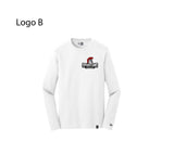 SS058 - Adult New Era® Heritage Blend Long Sleeve Crew Tee - NEA102