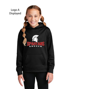 SS029 - Youth Sport-Tek®  Sport-Wick® Fleece Hooded Pullover - YST244