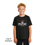 SS005 - Youth Sport-Tek ® PosiCharge ® Tri-Blend Wicking Raglan Tee - YST400