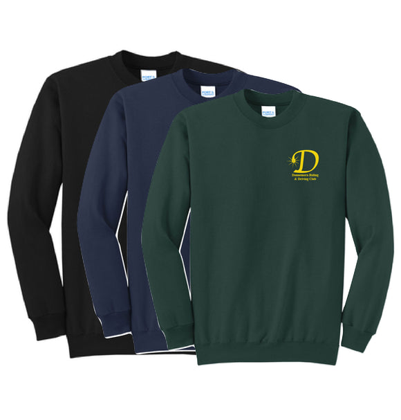 D006- Adult/Youth Crewneck Sweatshirt - PC78/PC90Y