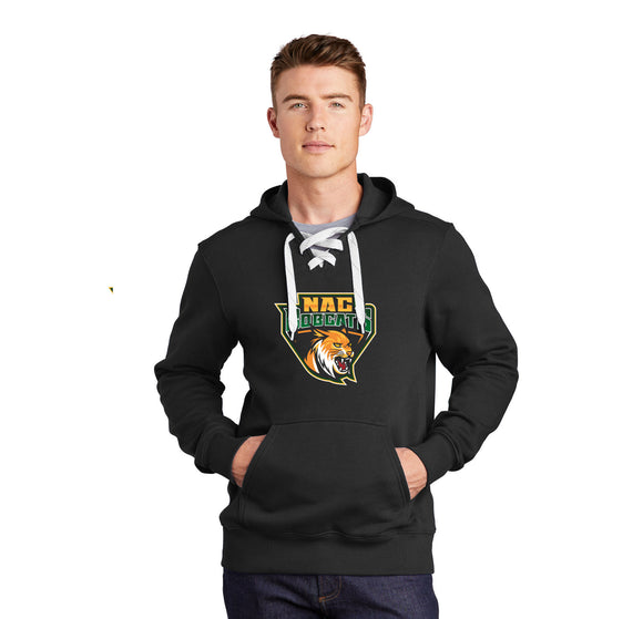 N013- Adult Sport-Tek® Lace Up Pullover Hoodie -ST271